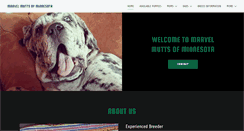 Desktop Screenshot of marvelmutts.com